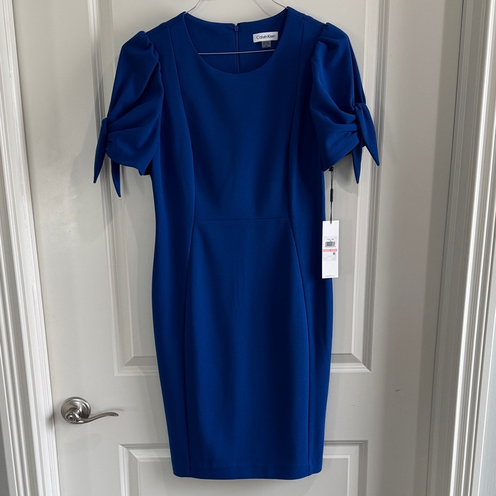 Calvin Klein Royal Blue Mini Dress